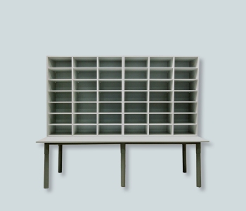 [ TRIEUR COURRIER SUR PLAN DE TRAVAIL ]